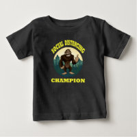 Big Foot Social Distancing Funny