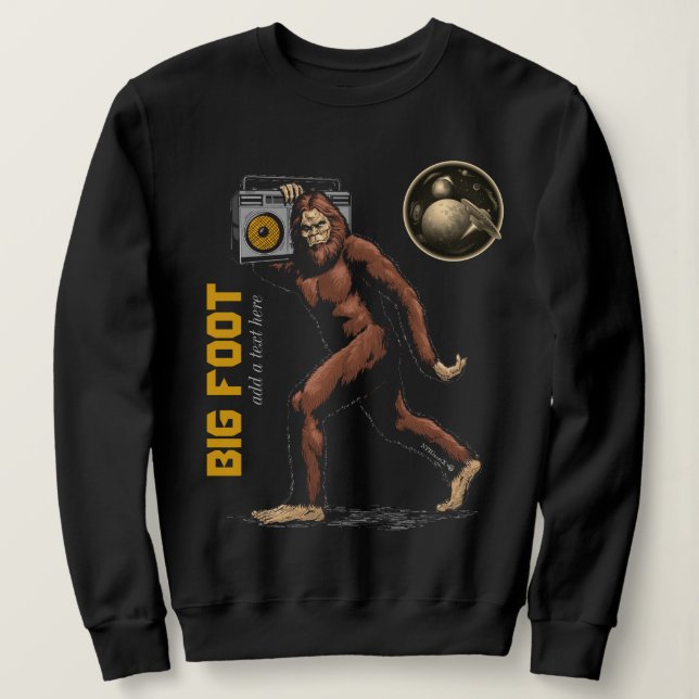 Big Foot Sweatshirt (Design Front)