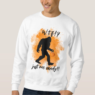 "Big Foot Trick or Treat" Halloween Sweatshirt