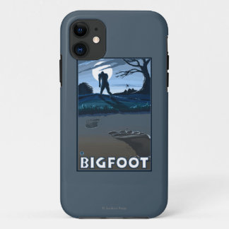 Big Foot walking through Golf Course iPhone 11 Case