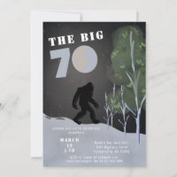 Big Foot Wild Adventure 70th Birthday