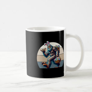 Big Foot With Bunny Ears Stealing A Bysket Of East Coffee Mug