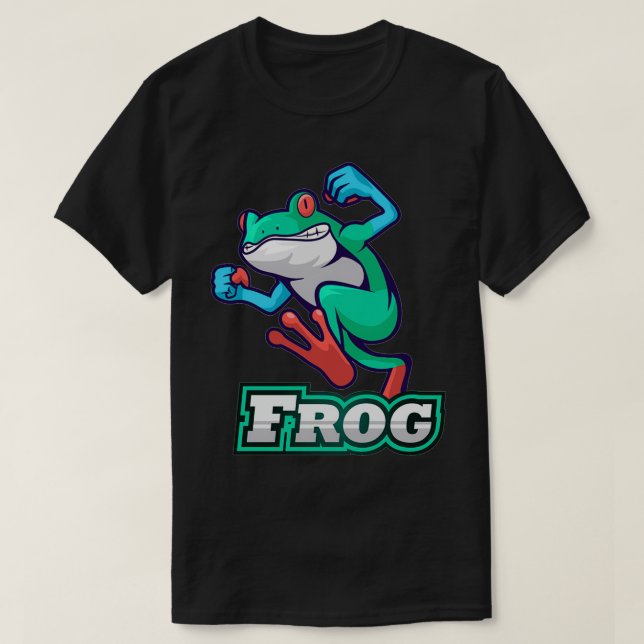 Big frog custom Horned Frog 1 T-Shirt (Design Front)