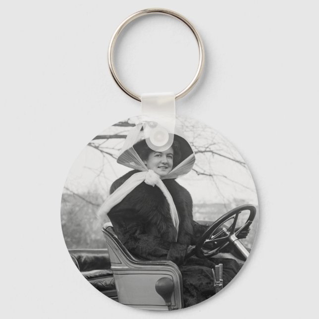 Big Fur Coat, early 1900s Keychain (Front)