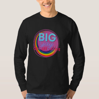 Big Gay Conservative Lgbtq Pride Ally Rainbow T-Shirt