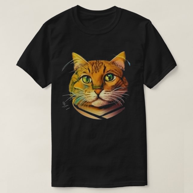 Big Ginger Cat T-Shirt (Design Front)