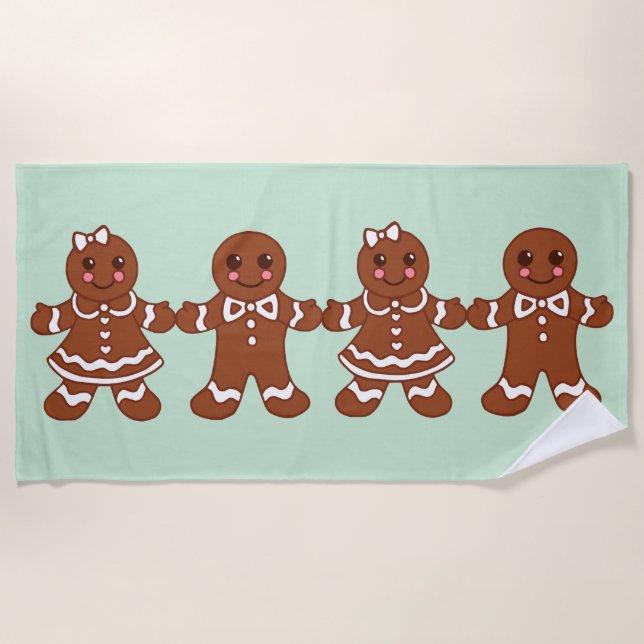 Big Gingerbread Towel Gift (Front)