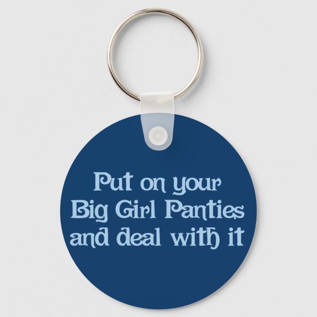 Big Girl Panties Keychain (Front)