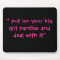 Big Girl Panties Mouse Pad