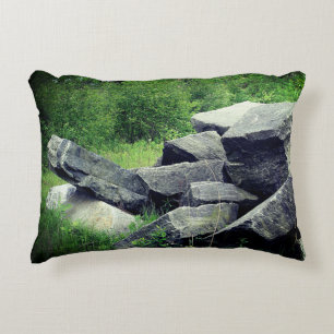 Big Granite Rocks Nature  Accent Pillow