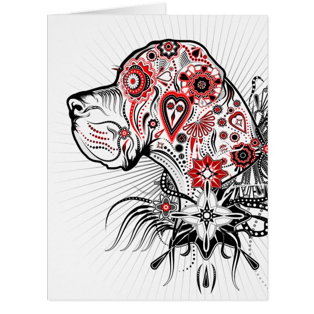 Big Great Dane Card (Front)