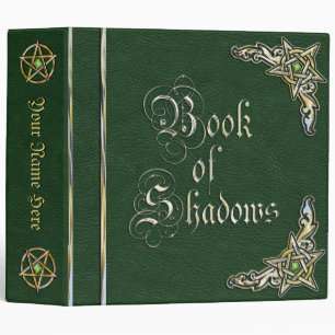 Big Green Book of Shadows Binder