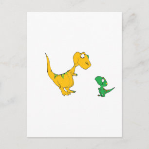 Big Guy & Lil Guy Postcard