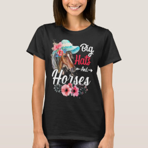 Big Hat Nice Hat Horse Racing Derby Day 2022 Kentu T-Shirt