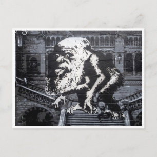 big head postcard