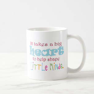 Big Heart: Counsellor:Mentor:Teacher Coffee Mug