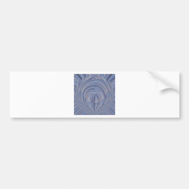 Big Heart Seamless Design Bumper Sticker (Front)