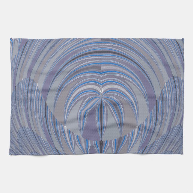 Big Heart Seamless Design Kitchen Towel (Horizontal)