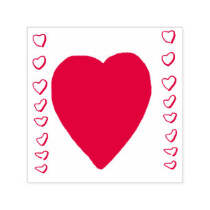 Big Heart Self-inking Stamp