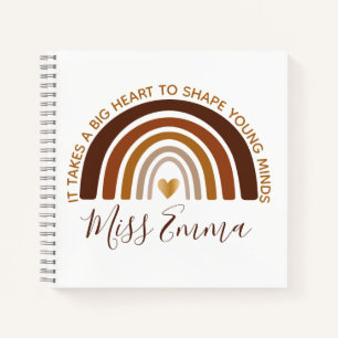 Big Heart to Shape Young Minds Teacher Notebook