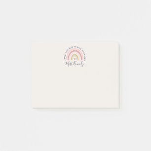 Big Heart to Shape Young Minds Teacher Post-it Notes