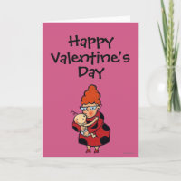 Big Hello Hugs from Auntie in Red