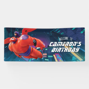 Big Hero 6 Baymax Birthday Banner