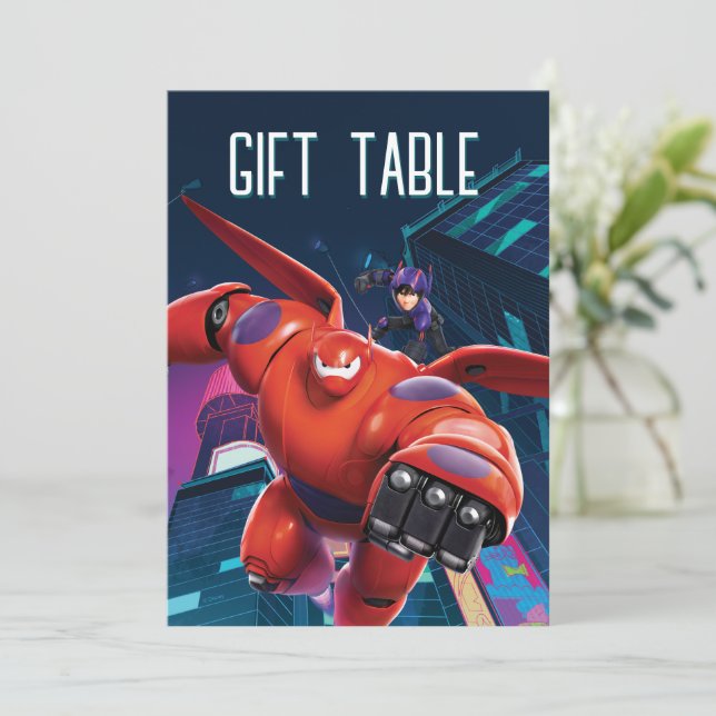 Big Hero 6 Baymax Birthday Card (Standing Front)