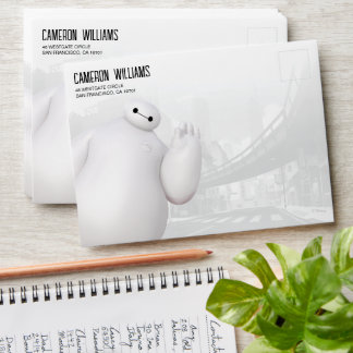 Big Hero 6 Baymax Birthday Envelope