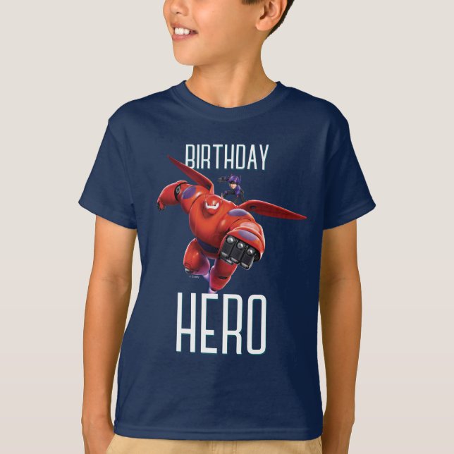 Big Hero 6 Baymax Birthday T-Shirt (Front)