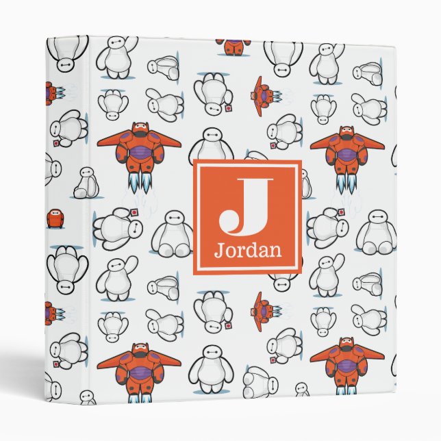Big Hero 6 | Baymax Suit Pattern Binder (Front/Spine)