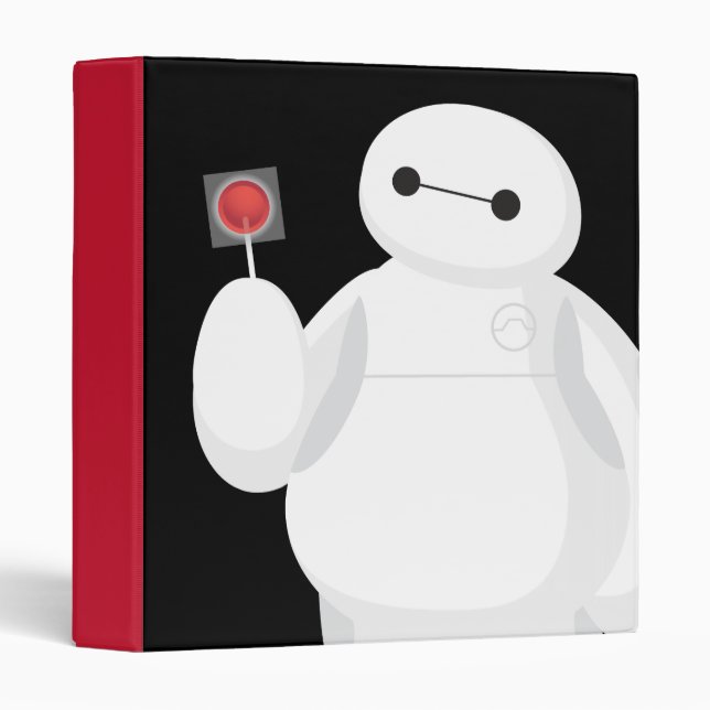 Big Hero 6 | Baymax with Lollipop Binder (Front/Spine)