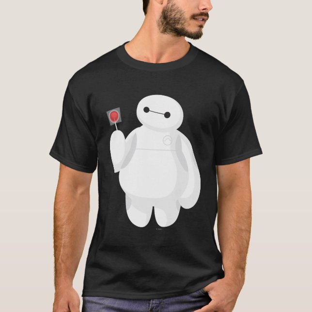 Big Hero 6 | Baymax with Lollipop T-Shirt (Front)