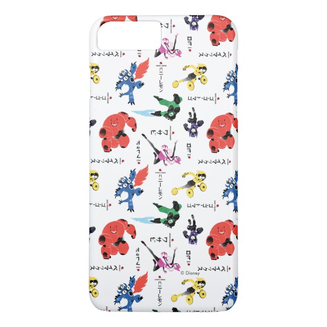 Big Hero 6 Fighting Pattern Case-Mate iPhone Case (Back)