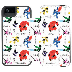 Big Hero 6 Fighting Pattern Incipio Watson™ iPhone 5 Wallet Case