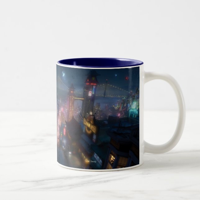 Big Hero 6 Night Sky Two-Tone Coffee Mug (Right)