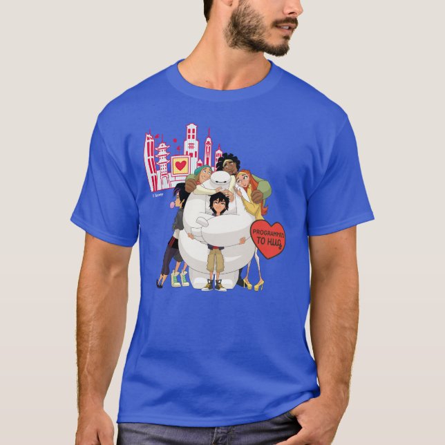Big Hero 6 | Programmed to Hug Valentine T-Shirt (Front)