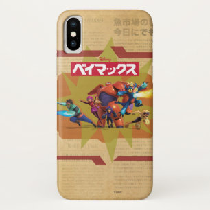 Big Hero 6 Superheroes iPhone X Case