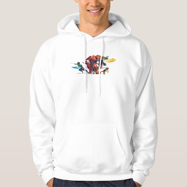 Big Hero 6 Superheros Hoodie (Front)