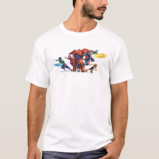 Big Hero 6 Superheros T-Shirt (Front)
