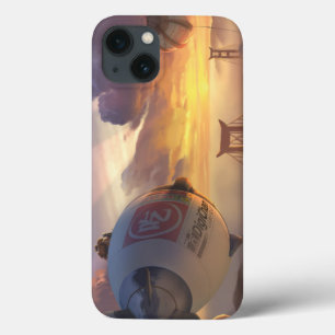 Big Hero Space Ship and Bridge iPhone 13 Case