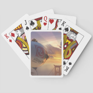 Big Hero Space Ship and Bridge Playing Cards