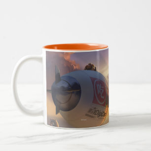 Big Hero Space Ship and Bridge Two-Tone Coffee Mug