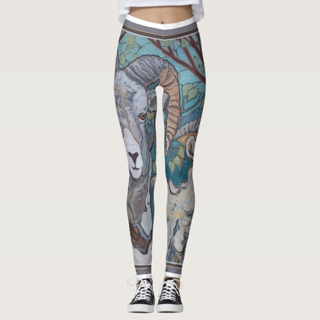 Big Horn Sheep Leggings (Front)