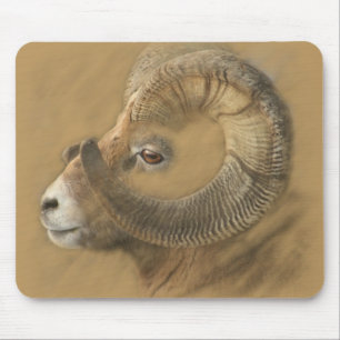 Big Horn Sheep Mouse Pad