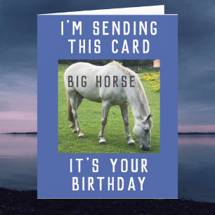 Big Horse It's Your Birthday Card