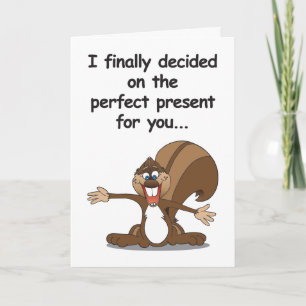 Big Hug Humourous Birthday Card