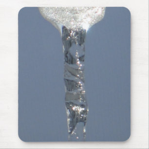 Big Icicle In Blue Sky Mouse Pad