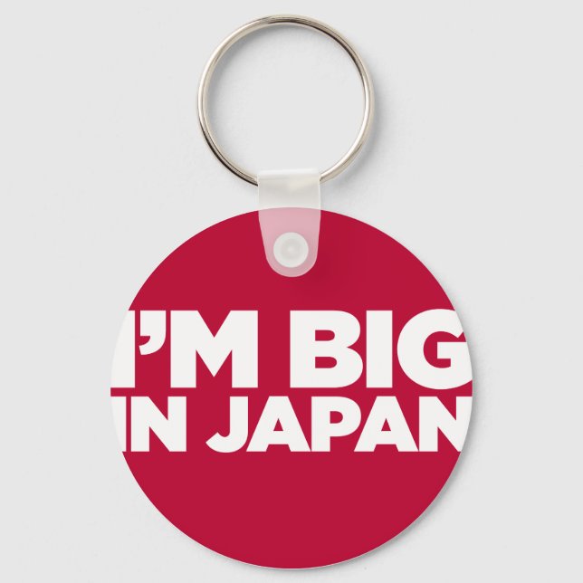 big_in_japan keychain (Front)