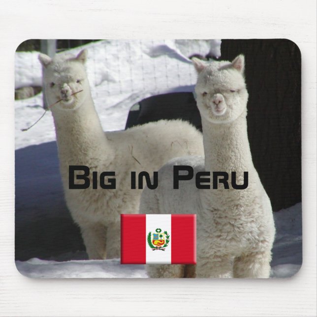 Big in Peru Mouse Pad (Front)